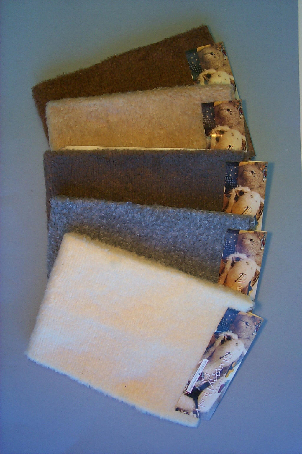 kunin shaggy plush felt